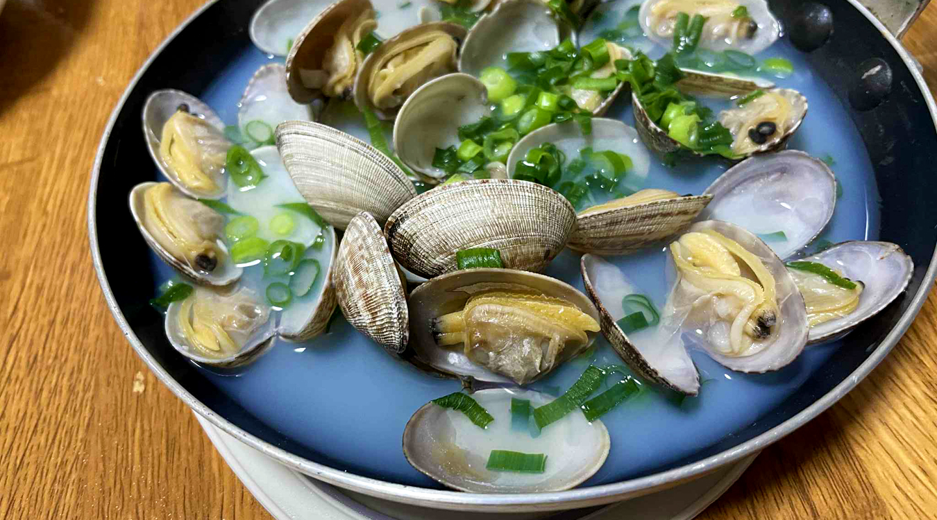 アサリの酒蒸し