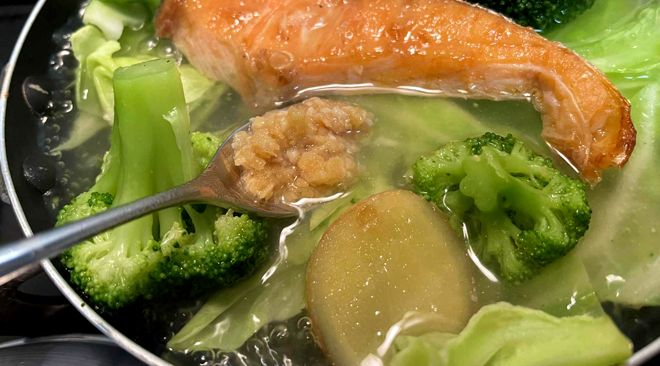 味噌ティースプーン1杯追加